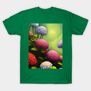 Fantasy Hydrangeas T-Shirt